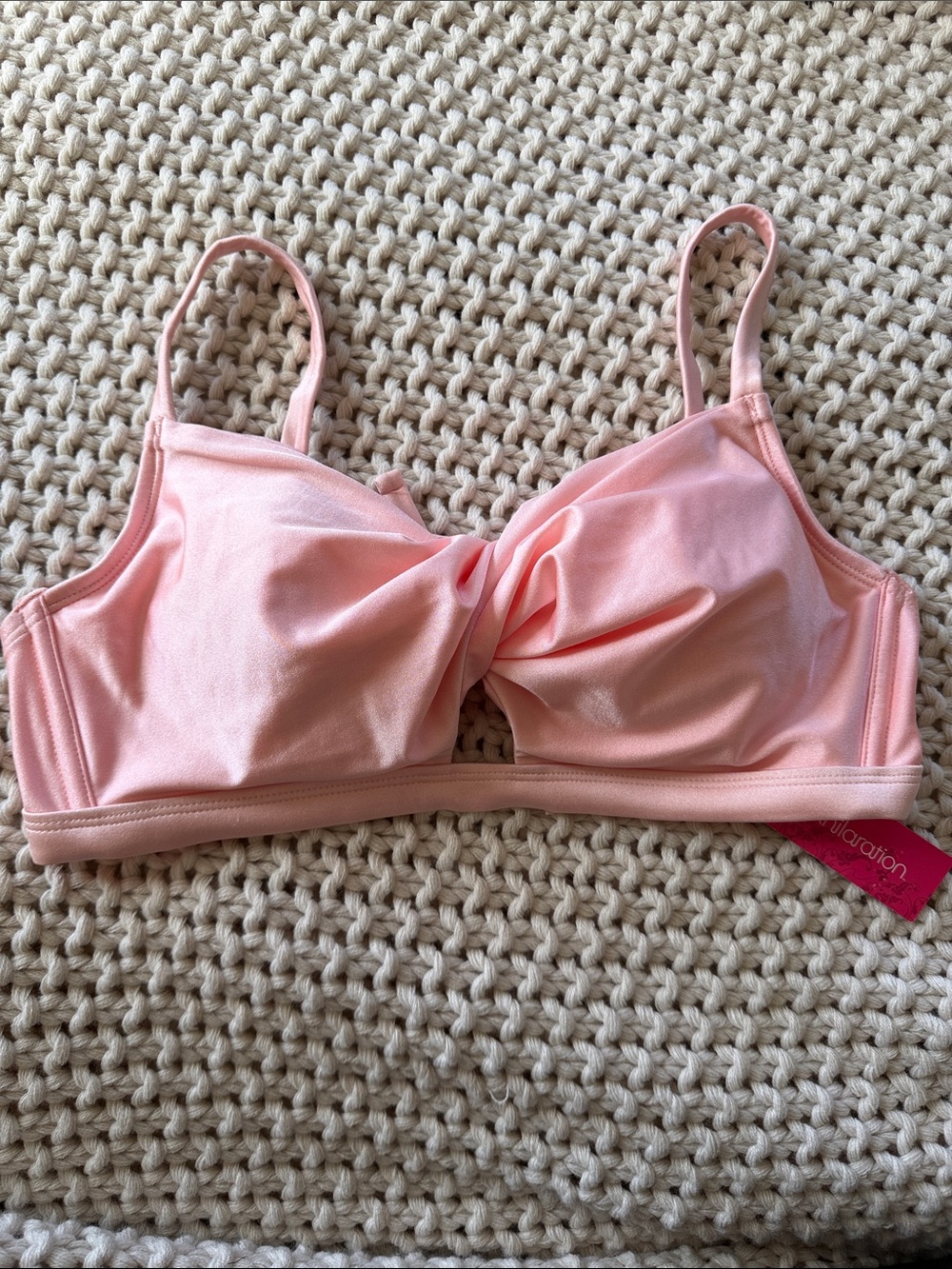 Xhilaration Swim Top - pink